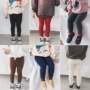 Yiyi baby 2018 trẻ em mới cộng với quần legging nhung mùa thu và quần cotton nữ mùa đông quần bé gái quần áo trẻ em hàn quốc