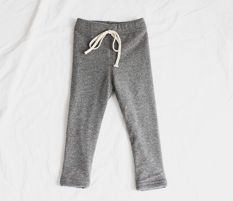 Trẻ em quần trẻ em quần áo mùa thu 2018 mới xà cạp đôi cộng với dày nhung chồn cashmere nữ bé quần áo cho bé trai sành điệu từ 1-15 tuổi