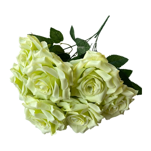 7 -Удовлетворенные цветы эмуляции бриллиантовой розы положите блок фотосъемник