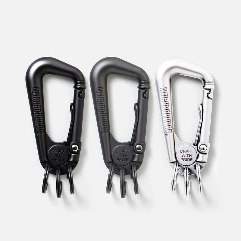 Neighborhood Carabiner Keyholder Multifunctional Zinc Alloy Pendant Keychain Carabiner