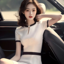 Ocnltiy this years popular skirt is dignified high-end womens temperament slim French dress summer