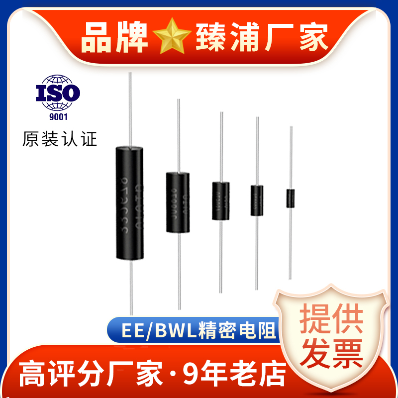 EE BWL High Precision Resistance 0.1% Low Temperature Drift Sampling Non-Inductive 1 4W0.5W1W2W3W5W10W R