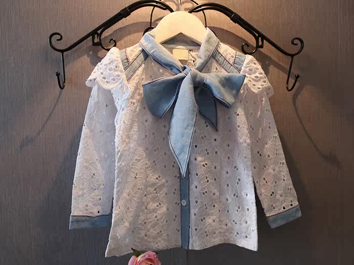 Chemise fille à manche longue - Ref 2086826 Image 8