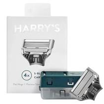 Usa Harrys Manual Razor Head Original 5-layer replacement blade 4-pack Mens Harrys Razor