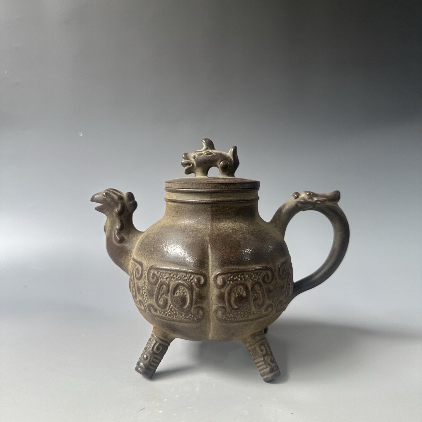 名家朱可心手工紫砂壶原矿底槽清高温窑变老茶壶收藏茶具-Taobao-Tmall