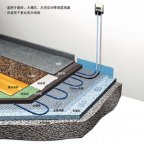 Raychem electric floor heating heating cable system imported from the United States home floor heating system door-to-door installation in Hangzhou