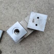 Custom forged socket pipe fittings stainless steel hose connection block pipe joint hose bottom plate SM202107 L-05