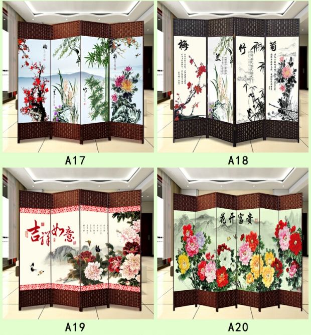 Trung Quốc màn hình phân vùng thời trang văn phòng khách sạn hiện đại tối giản gấp đẩy kéo đơn giản phòng khách vách ngăn màn hình gấp - Màn hình / Cửa sổ lam gỗ cầu thang