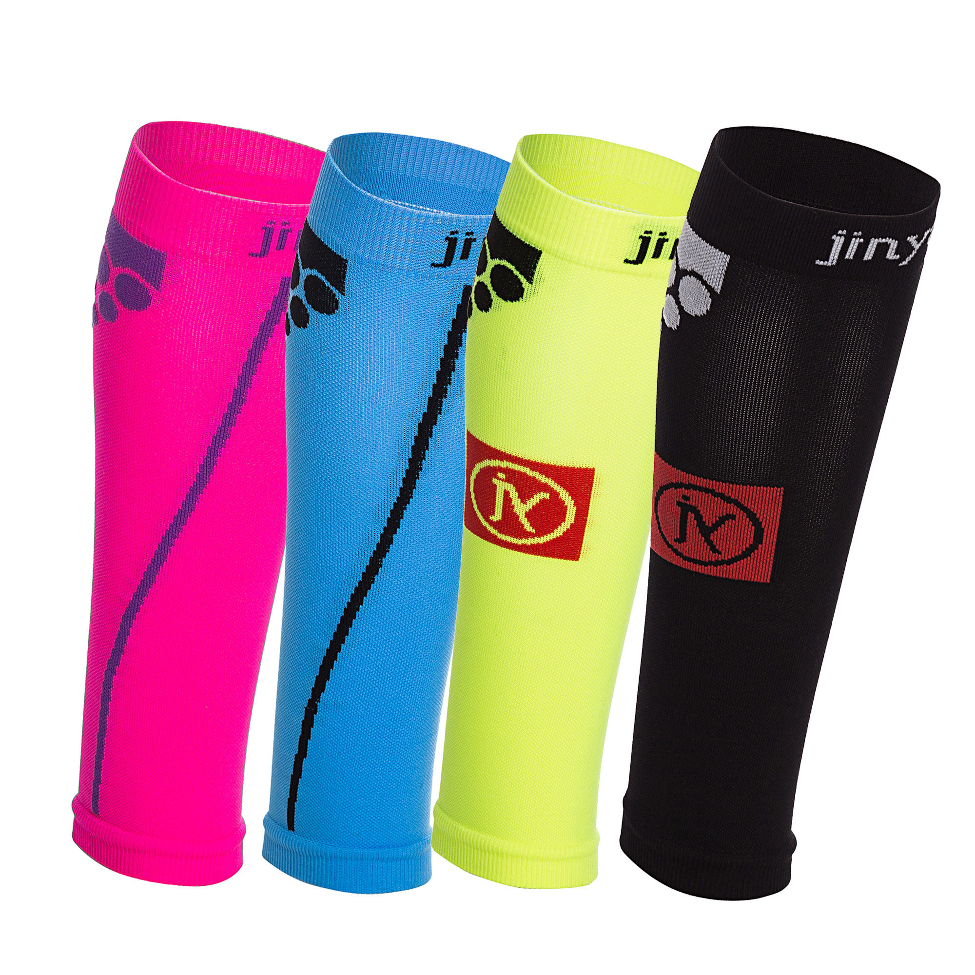 Jingyao Marathon Compression Leggings Cross-Country Running Calf Socks Men's and Women's Sports Pressure Sets Cycling Protective Gear