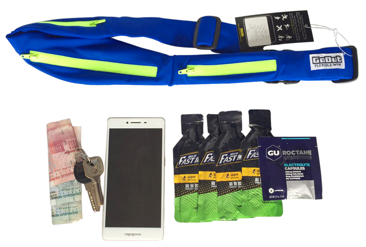 GoOut ba phiên bản bỏ túi chạy marathon đi xe đạp thể dục đi bộ đường dài không thấm nước điện thoại đàn hồi - Túi túi đeo bụng chạy bộ thể thao
