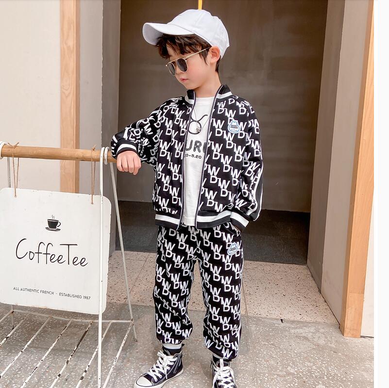 Next inss boy spring dress suit new 2022 foreign pie handsome Korean version casual trendy boy clothes wave