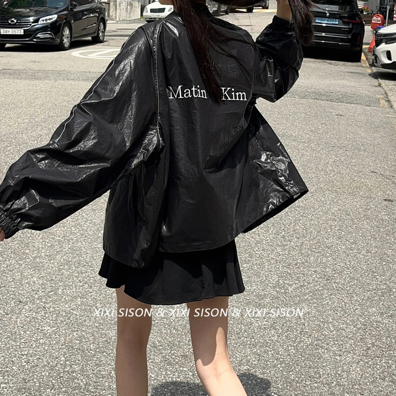 【Xixi】Matinkim Jacket 26Th Anniversary Early Autumn Thin Style Niche Couple Casual Jacket Sun Protection Coat