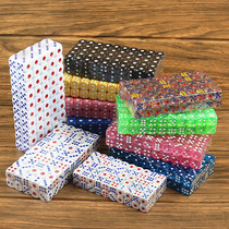 KTV special color dice cup dice set bar shake color filter acrylic dice