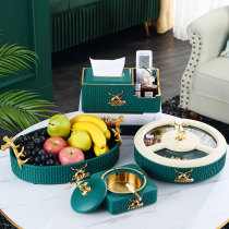 New year living room home fruit plate simple snack plate creative modern young luxury tea table candy fruit plate set