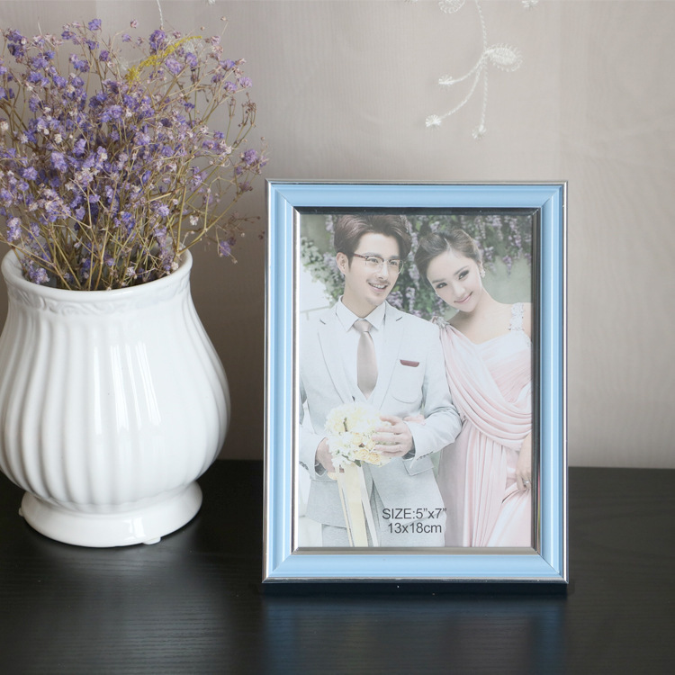 New Product for Tabletop or Wall Hanging, 4K 8-Open Frame Photo Frame, Sizes 6, 7, 8, 10, 12, 14, 16, 20inch A4A3, Creative Plastic Photo Frame
