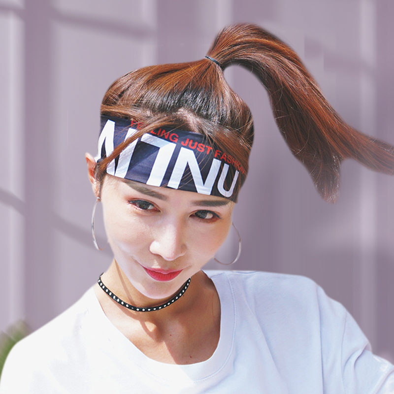 Eden sports hair with sweat and sweat running head with sweat stop perspiration headscarf anti-sweat head with yoga gym wearing