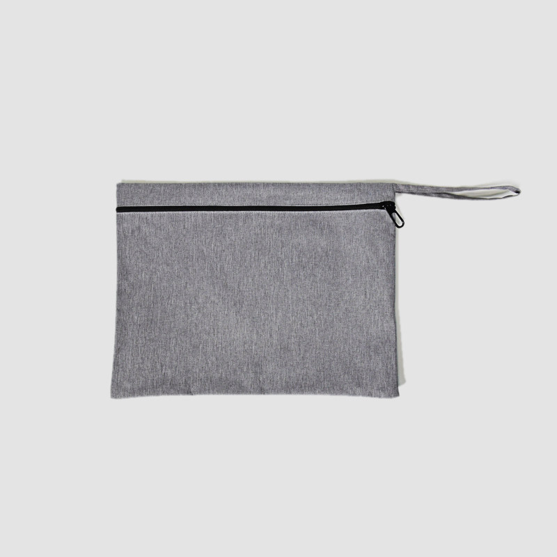 (Gift) Gray square storage bag (PVC Oxford fabric)