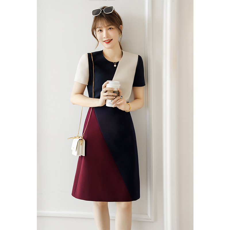 En Light Extravagant custom Visual explicit Lean Art SENSE GEOMETRIC COLOR BLOCK JAPAN ACETATE COMMUTER OCEAN CLOTHING