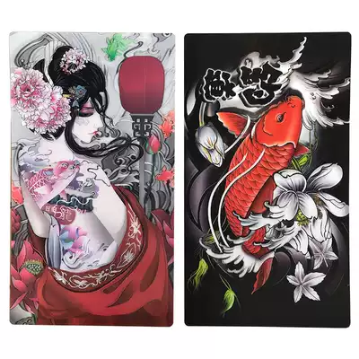 Fishing box sticker large and 2900 fishing box 3D waterproof and wear-resistant 3000 fishing box lid personality modification 3500 sticker