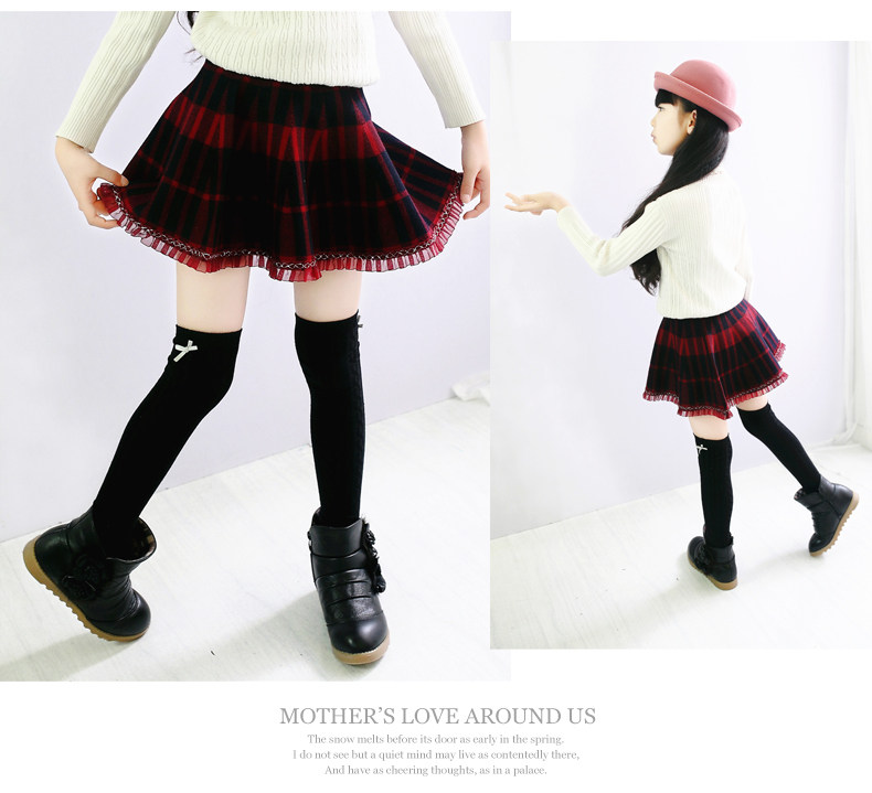 Jupe pour fille en laine - Ref 2052433 Image 36