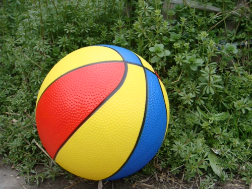 Большая баскетбольная надувная футбольная игрушка для детского сада, 8.5 дюймов