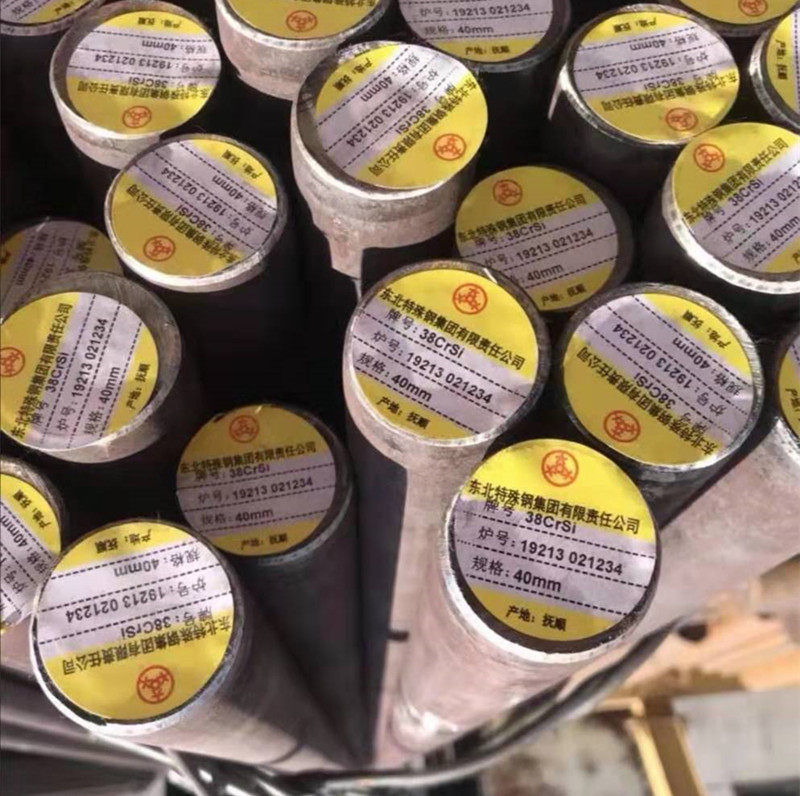 Spot 38CrSi round steel 30Cr2Ni2Mo 30Cr2Ni2Mo 38MnVS6 steel Y40mn round stick 1144 hexagonal stick Y15 iron