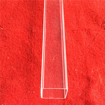 High transparent organic glass square tube new square acrylic pmmm round tube guide light column square tube acrylic tube