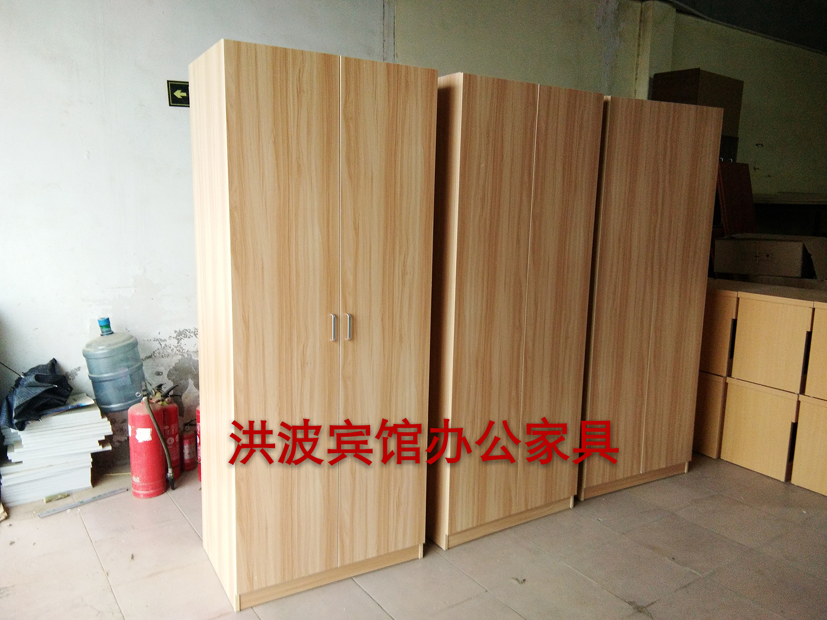 Professional custom express hotel furniture wardrobe luggage cabinet TV table standard room bed single bed factory direct sales