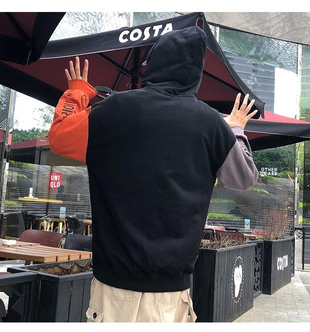 Áo len nam 2018 Thu mới Áo len cổ lọ mới thể thao Áo khoác xu hướng Hàn Quốc quần áo hoodie