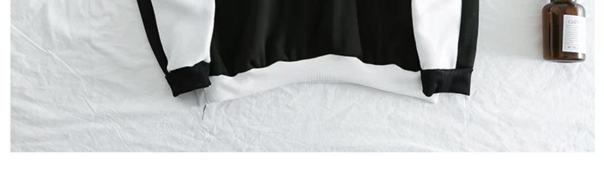 Mùa thu và mùa đông in áo len nam cộng với áo len nhung trùm đầu ulzzang quần áo dài tay phiên bản Hàn Quốc của xu hướng áo len nam hàn quốc