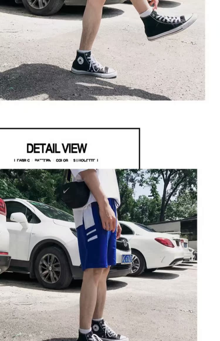 Phong cách Hồng Kông mùa hè quần short thẳng nam quần âu phiên bản Hàn Quốc của xu hướng sinh viên màu hoang dã kết hợp quần năm điểm quần âu nam đẹp