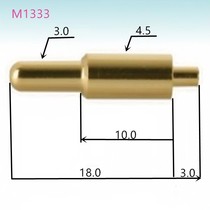 Charging thimble Spring pin POGOPIN current pin Conductive pin Connector positioning pin M1333
