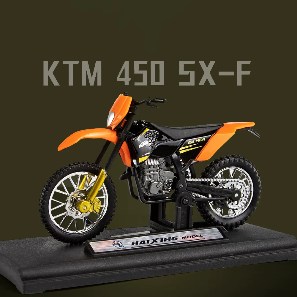 8 Масштаб KTM450SX-F Сплавная Скутер Спортивный Велофигура Дайэкас