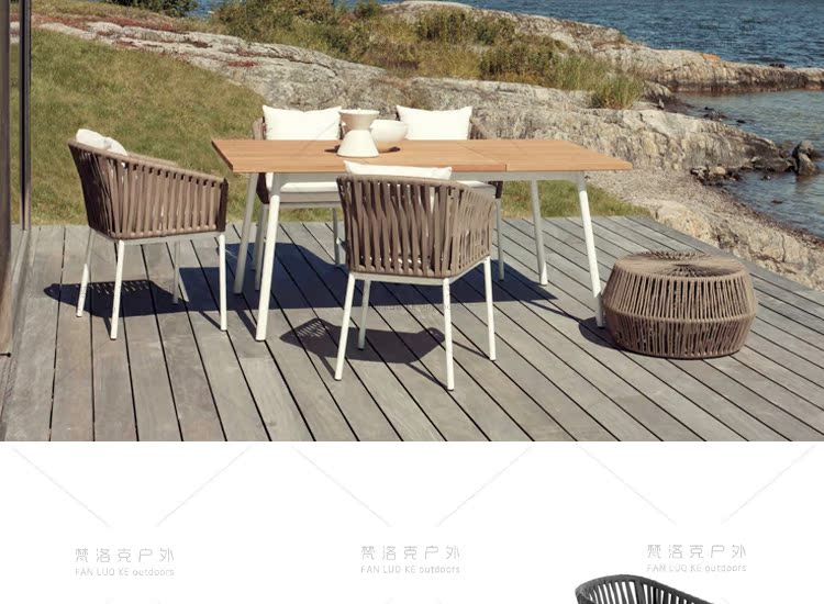 Bàn ghế ngoài trời thiết kế mô hình sáng tạo phòng mây ghế sofa sân vườn biệt thự phòng khách bàn ghế sân thượng mây - Bàn ghế ngoài trời / sân ghế thư giãn ngoài trời