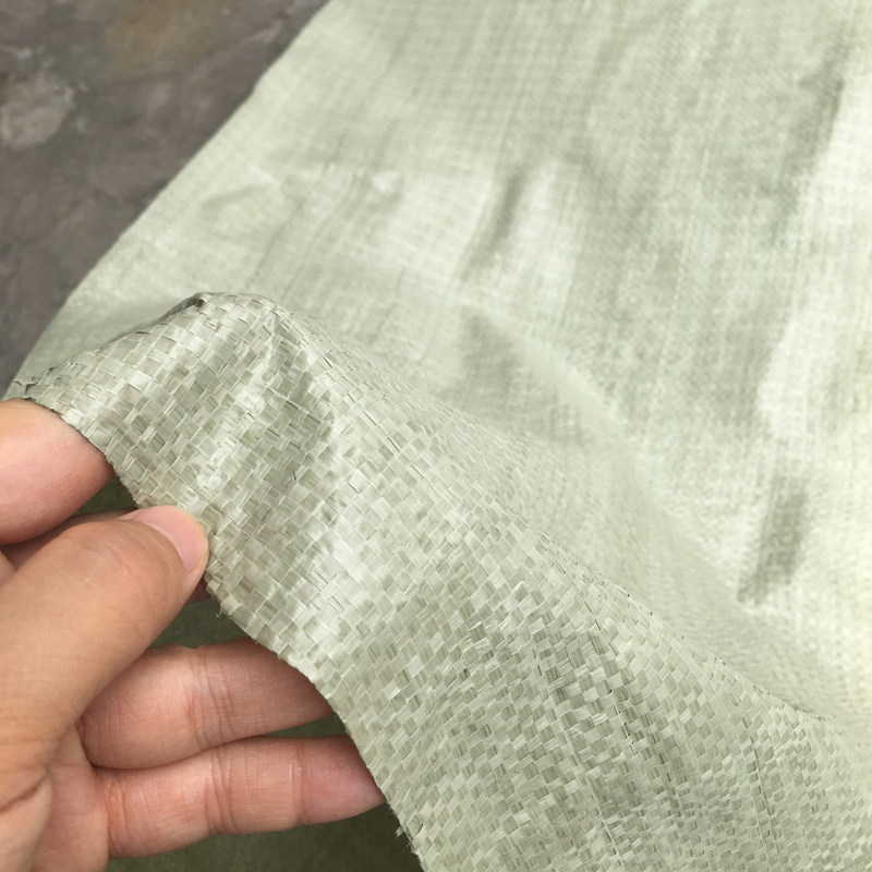 Grey woven bag Disposable woven bag Express packing woven bag Small sandbag Logistics packing bag wholesale