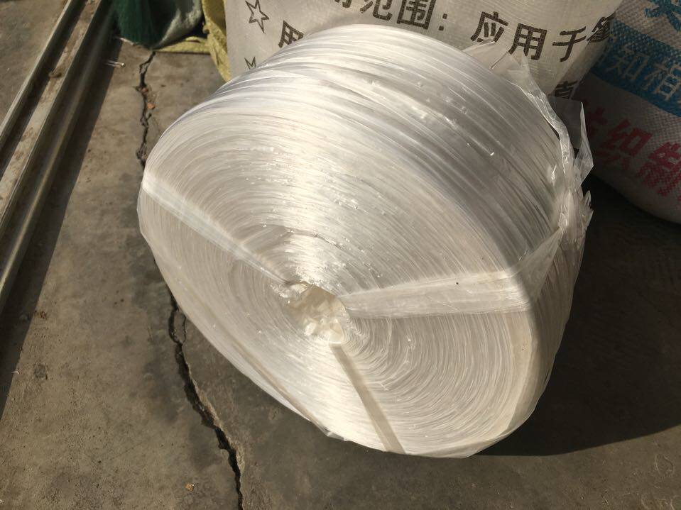 Large roll new material plastic strapping packing belt rope PE brand new material handmade plastic strapping rope packing rope wholesale