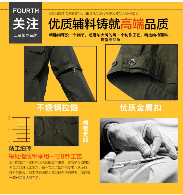 Tenue de travail en coton - Ref 1912152 Image 11