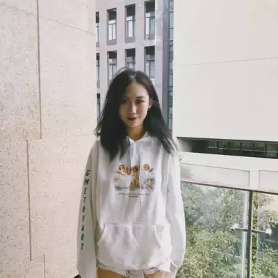 GMETRYART 19FW cloud angel hooded sweatshirt loose hip hop couple oversize hoodie