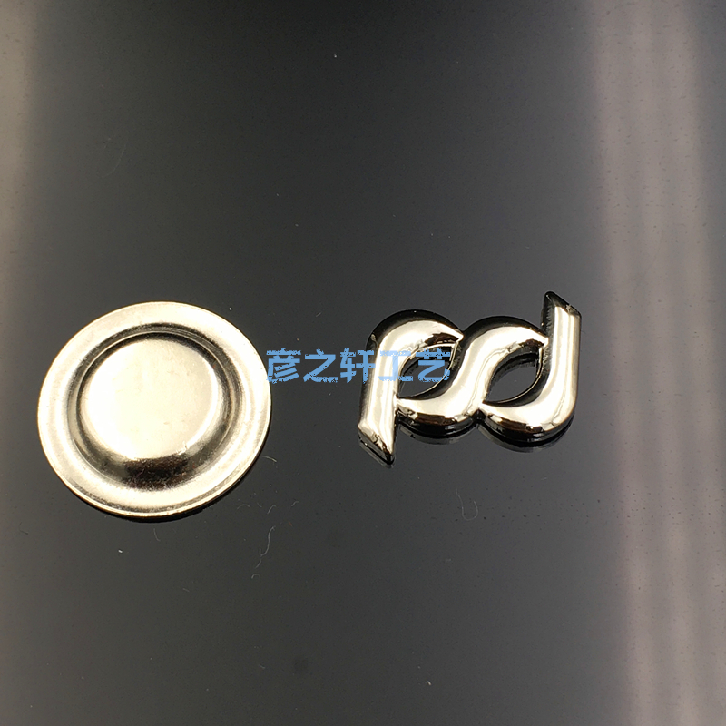 SPD bank logo 1 5cm magnetic buckle SPD badge badge brooch custom made full 99 yuan