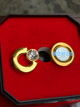 Chinese sushi emblem water drill with no pin magnet Badge chest badge unhurt clothes design Customized full 99