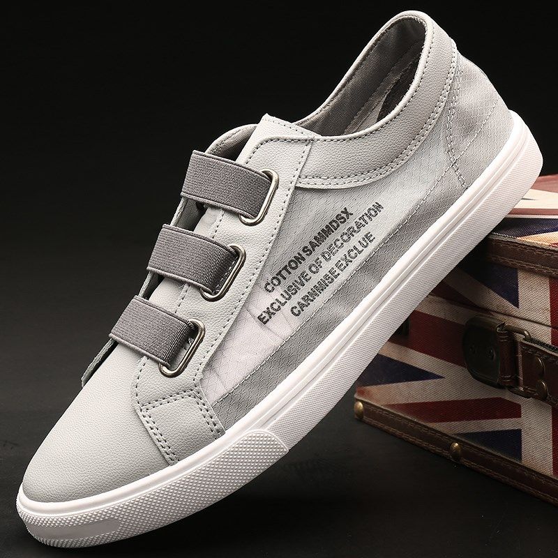 European and American style men's shoes 2021 new men's mesh trendy shoes Korean version casual all-match loafers slip-on sneakers summer