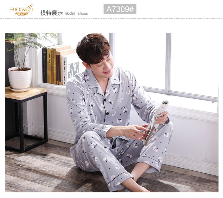 Pyjama mixte en Coton à manches longues - Ref 3005830 Image 31