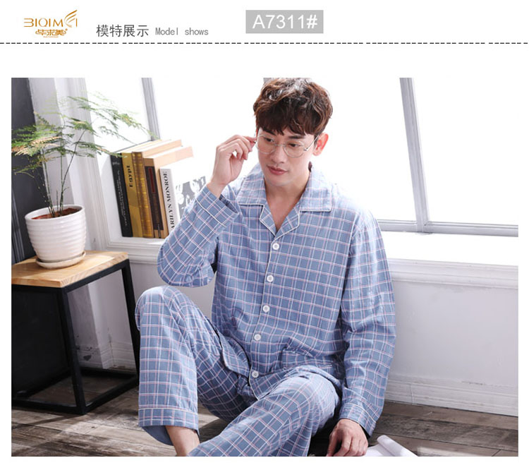 Pyjama mixte en Coton à manches longues - Ref 3005830 Image 37