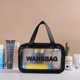 Washing bag single-layer portable makeup bag new travel waterproof transparent cosmetics large capacity transparent storage bag