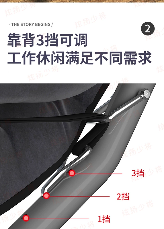 Ghế máy tính tựa lưng hộ gia đình ghế sofa lười gấp đơn có thể ngả lưng ký túc xá sinh viên ghế giải trí ghế văn phòng