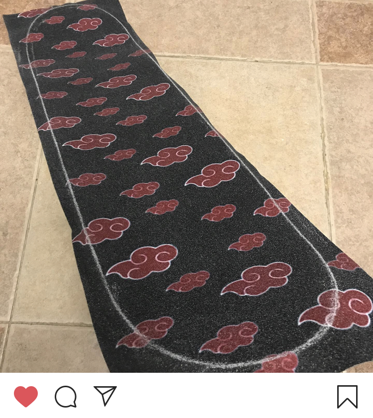 Damn DAMN Fire shadow sandpaper Xiao skateboard sandpaper Double-up long board Xiangyun Sandpaper DIY sandpaper