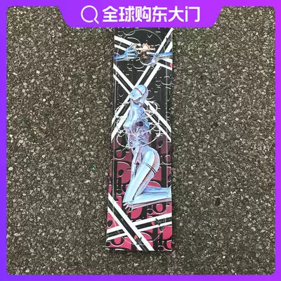 DAMN skateboard sandpaper empty mountain-based bondage ins Net red with long board double-warped general stomata coarse sand