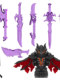 Disaster Beast Roar Assembly Doll Peace Elite Metro Escape Boss Figure Model Building Block Toy Compatible with Lego