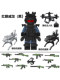 Suitable for Lego Delta Operation Golden Rose Veyron Dragon Special Forces Minifigure Assembly Educational Building Block Toys