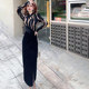 2022 autumn new ladies retro improved cheongsam femininity goddess Fan Yujie high-end dress autumn and winter